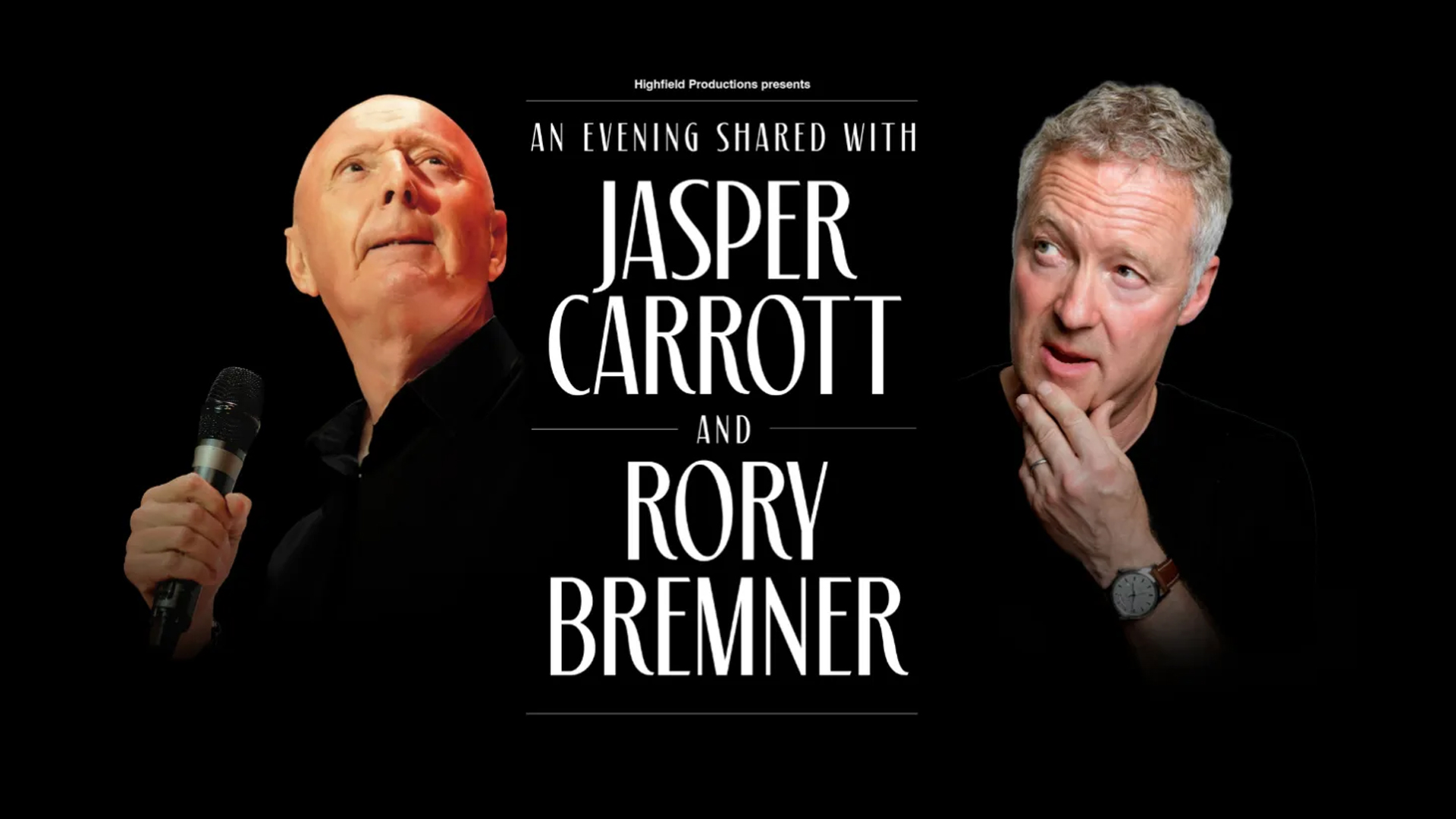 Comedy legend Jasper Carrott poster image